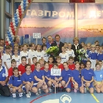 Торжественные церемонии: Открытие 2-х детских спортивных комплекса, построенных при участии ОАО «Газпром»